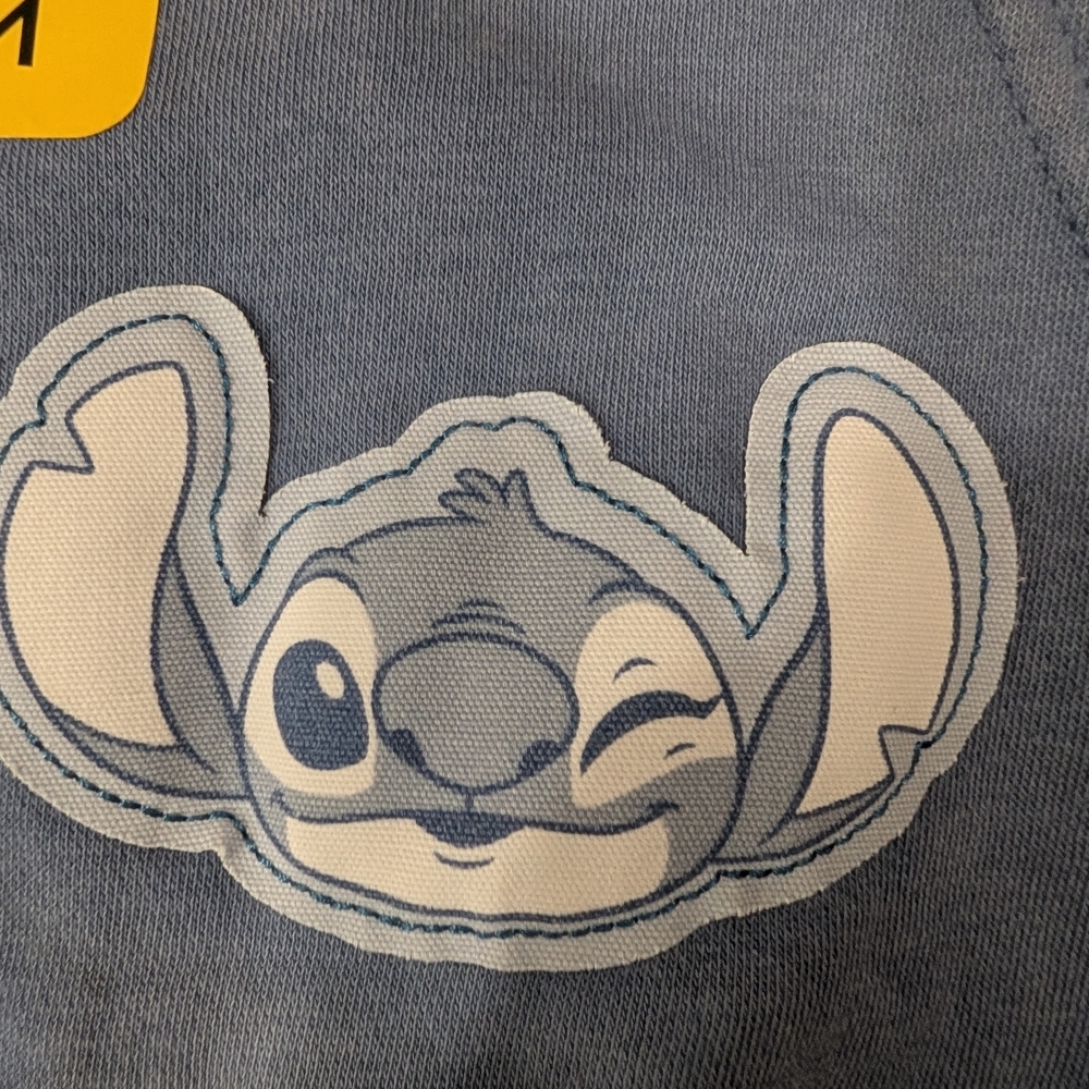 NWT Disney Blue Stitch Hoodie Size Med. - Picture 7 of 8